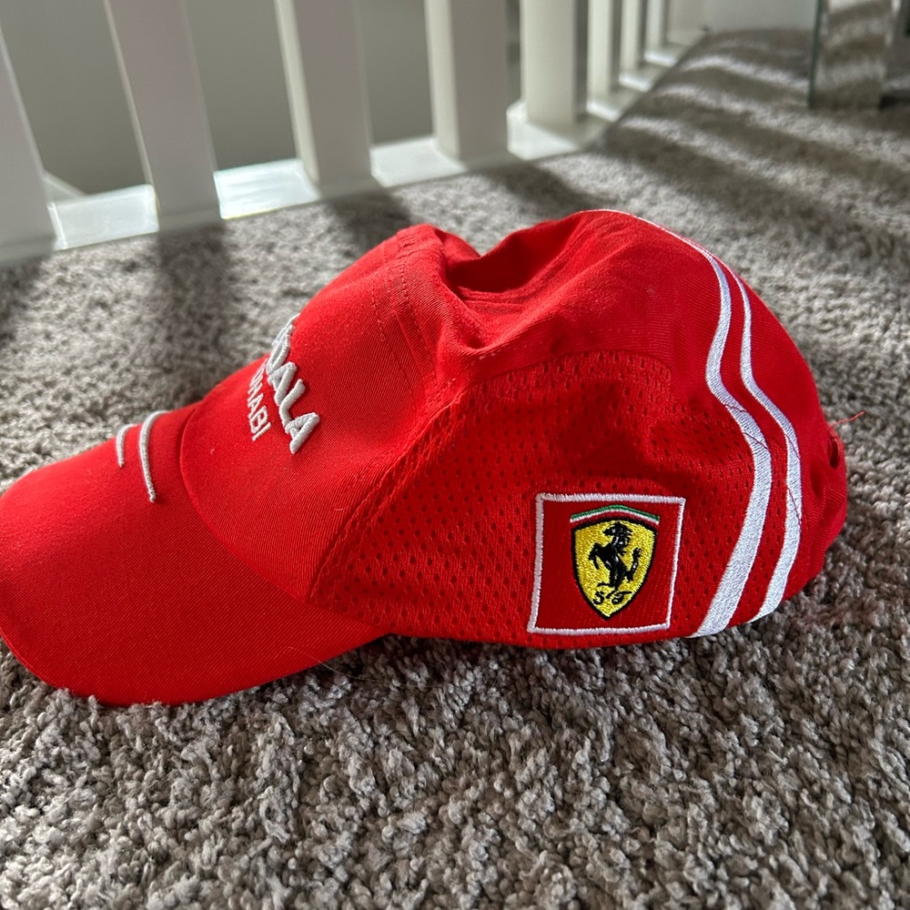 Rare Puma Ferrari Adjustable Racing Cap - Picture 2 of 2
